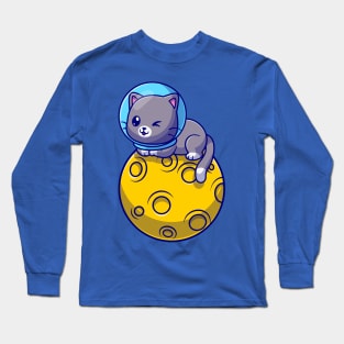 Astronout cat Long Sleeve T-Shirt